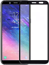 Защитное стекло TOTO 5D Cold Carving Samsung A600 Galaxy A6 2018, J600 Galaxy J6 2018 Black (F_101421)