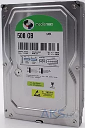 Жесткий диск Mediamax 500 GB (WL500GSA1654G) Refurbished - фото Жесткий диск Mediamax 500 GB (WL500GSA1654G) Refurbished