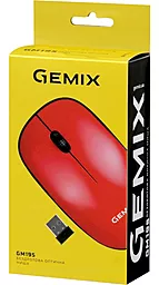 Компьютерная мышка Gemix GM195 Red - миниатюра 5 Компьютерная мышка Gemix GM195 Red - миниатюра 5