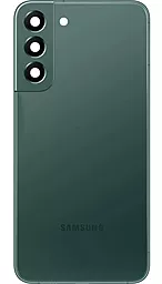 Задняя крышка корпуса Samsung Galaxy S22 5G S901 со стеклом камеры Green