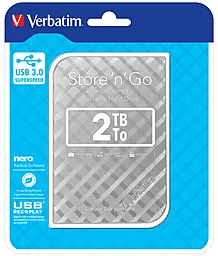 Внешний жесткий диск Verbatim Store'n Go 2.5" 2TB (53198) - миниатюра 4 Внешний жесткий диск Verbatim Store'n Go 2.5" 2TB (53198) - миниатюра 4