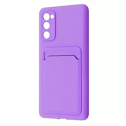 Чехол Wave Colorful Pocket для Samsung Galaxy S20 FE (G780F) Light Purple