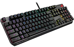 Клавиатура Asus ROG Strix Scope RX Red Switch UA Black (90MP0240-BKMA00) - фото Клавиатура Asus ROG Strix Scope RX Red Switch UA Black (90MP0240-BKMA00)