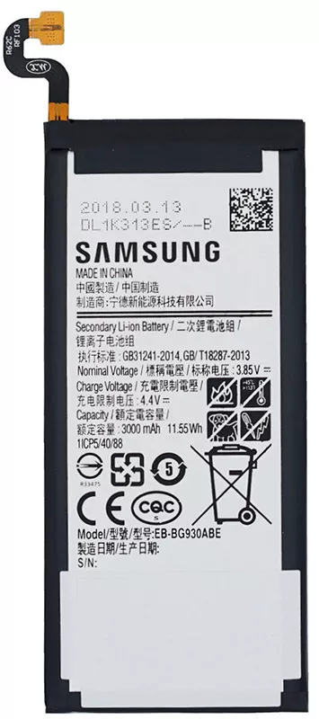 Акумулятори для телефону Samsung Galaxy S7 G930 фото