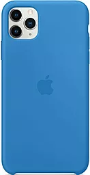 Чехол Silicone Case для Apple iPhone 11 Pro Max Surf Blue