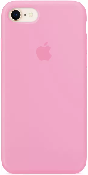 Чохол Silicone Case Full для Apple iPhone 7, iPhone 8 Light Pink - фото 1