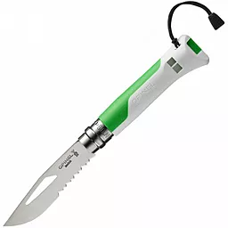 Ніж Opinel №8 Outdoor (002319) Green - фото Ніж Opinel №8 Outdoor (002319) Green