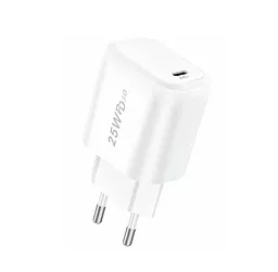 Сетевое зарядное устройство Foneng EU40 25w PD fast charger + USB-C fast charger white (EU40-CH) - фото Сетевое зарядное устройство Foneng EU40 25w PD fast charger + USB-C fast charger white (EU40-CH)
