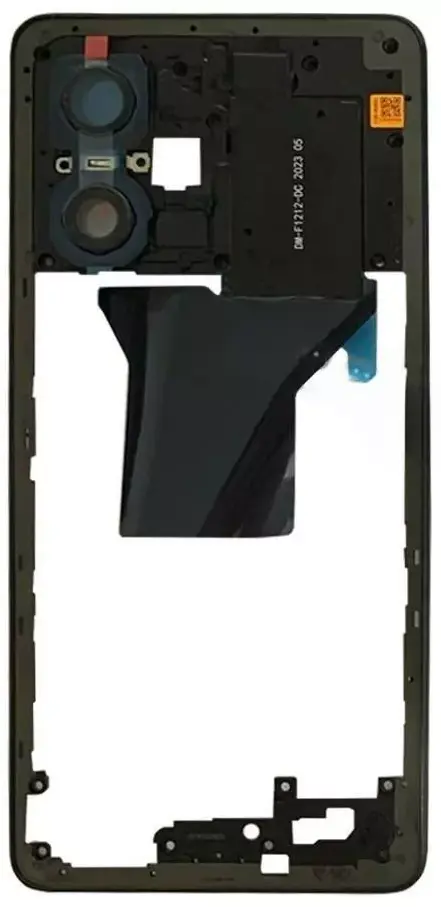 Рамка корпуса Xiaomi Poco X5 Pro Original Black - фото 1