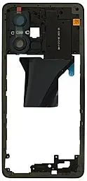 Рамка корпусу Xiaomi Poco X5 Pro Original Black - фото Рамка корпусу Xiaomi Poco X5 Pro Original Black