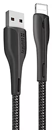 Кабель ColorWay LED USB-A - Lightning 12w 3.1a 1.2м cable Black (CW-CBUL034-BK) - фото Кабель ColorWay LED USB-A - Lightning 12w 3.1a 1.2м cable Black (CW-CBUL034-BK)