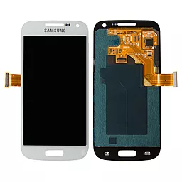 Дисплей Samsung Galaxy S4 mini I9190, I9192, I9195 з тачскріном, оригінал, White