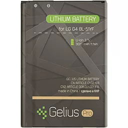 Аккумулятор LG BL-51YF (G4/G4 Stylus) (3000 mAh) Gelius Pro