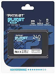 Накопичувач SSD Patriot Burst Elite 240 GB (PBE240GS25SSDR) - мініатюра 3