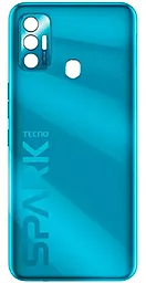 Задняя крышка корпуса Tecno Spark 7 (KF6N) Morpheus Blue
