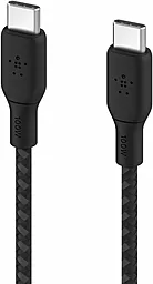 Кабель Belkin USB Type-C - Type-C 100w 5a 2м PD cable Black (CAB014BT2MBK) - миниатюра 2 Кабель Belkin USB Type-C - Type-C 100w 5a 2м PD cable Black (CAB014BT2MBK) - миниатюра 2