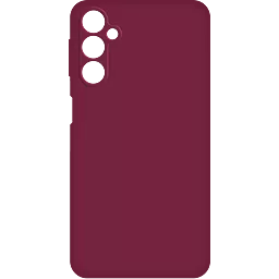Чехол MAKE Silicone для Samsung A24 Dark Red