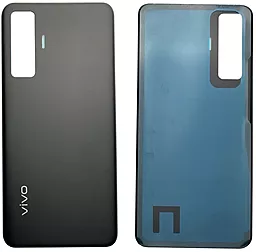 Задняя крышка корпуса Vivo X50, Original Glaze Black - фото Задняя крышка корпуса Vivo X50, Original Glaze Black