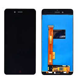 Дисплей ZTE Nubia Z17 mini (NX569J, NX569H) с тачскрином, Black - фото Дисплей ZTE Nubia Z17 mini (NX569J, NX569H) с тачскрином, Black