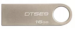 Флешка Kingston DTSE9 16GB (DTSE9H/16GB) Silver