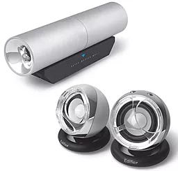 Колонки акустические Edifier MP300 Plus Silver - фото Колонки акустические Edifier MP300 Plus Silver