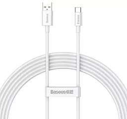 Кабель Baseus Superior Series Fast Charging Moon USB-A - Type-C 100w 6a 1м cable White (P10320102214-01) - фото Кабель Baseus Superior Series Fast Charging Moon USB-A - Type-C 100w 6a 1м cable White (P10320102214-01)