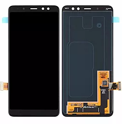Дисплей Samsung Galaxy A8 A530 2018 з тачскріном, (TFT), Black