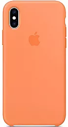 Чохол TOTO Silicone Case Apple iPhone X, iPhone XS Papaya (F_100138)