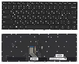 Клавіатура для ноутбуку Lenovo Yoga 5 Pro 910 Black з підсвічуванням Black