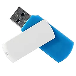 Флешка GooDRam 128GB UCO2 Colour Mix USB 2.0 (UCO2-1280MXR11) Blue/White - мініатюра 2