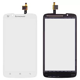 Сенсор (тачскрин) Lenovo A388 White - фото Сенсор (тачскрин) Lenovo A388 White