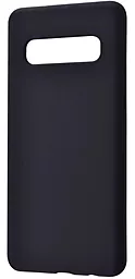 Чехол Wave Full Silicone Cover для Samsung Galaxy S10 Black