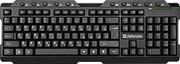 Клавиатура Defender Element HB-195 RU (45195) Black