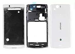 Задня кришка корпусу Sony Ericsson Xperia Arc S LT18i із середньою частиною White
