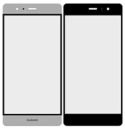 Корпусне скло дисплея Huawei P9 Silver