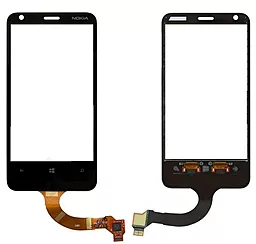 Сенсор (тачскрин) Nokia Lumia 620 rev 3 Black