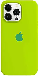 {"ru": "Чехол", "uk": "Чохол"} Silicone Case Full для Apple iPhone 11 Pro Max Fluorescent green