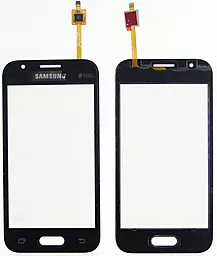 Сенсор (тачскрин) Samsung Galaxy J1 mini J105H, J106F (original) Black - фото Сенсор (тачскрин) Samsung Galaxy J1 mini J105H, J106F (original) Black