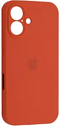 {"ru": "Чехол", "uk": "Чохол"} Silicone Case Full Camera для Apple iPhone 16 Kumquat