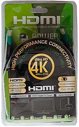 Відеокабель PowerPlant HDMI - HDMI v.2.0 3m (KD00AS1249) - мініатюра 2