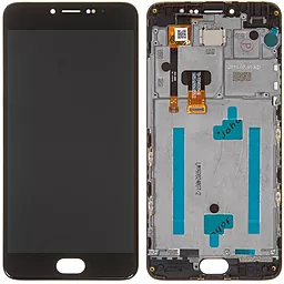 Дисплей Meizu M3 Note (M681H) с тачскрином и рамкой, оригинал, Black - фото Дисплей Meizu M3 Note (M681H) с тачскрином и рамкой, оригинал, Black