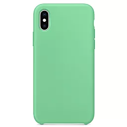 Чехол 1TOUCH Silicone Soft Cover Apple iPhone XS Max Spearmint