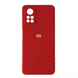 {"ru": "Чехол", "uk": "Чохол"} Silicone Case Full для Xiaomi Redmi Note 12 Pro 4G Red