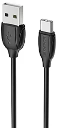 Кабель Borofone BX19 Benefit USB-A - Type-C 12w 2.4a 1м cable Black
