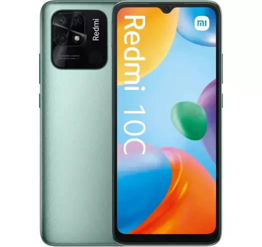 Смартфон Xiaomi Redmi 10C 4/64GB (no NFC) Mint Green - фото 1