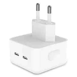 Сетевое зарядное устройство ArmorStandart AMNWM3A 35W 2USB-C White (ARM62264) - фото Сетевое зарядное устройство ArmorStandart AMNWM3A 35W 2USB-C White (ARM62264)