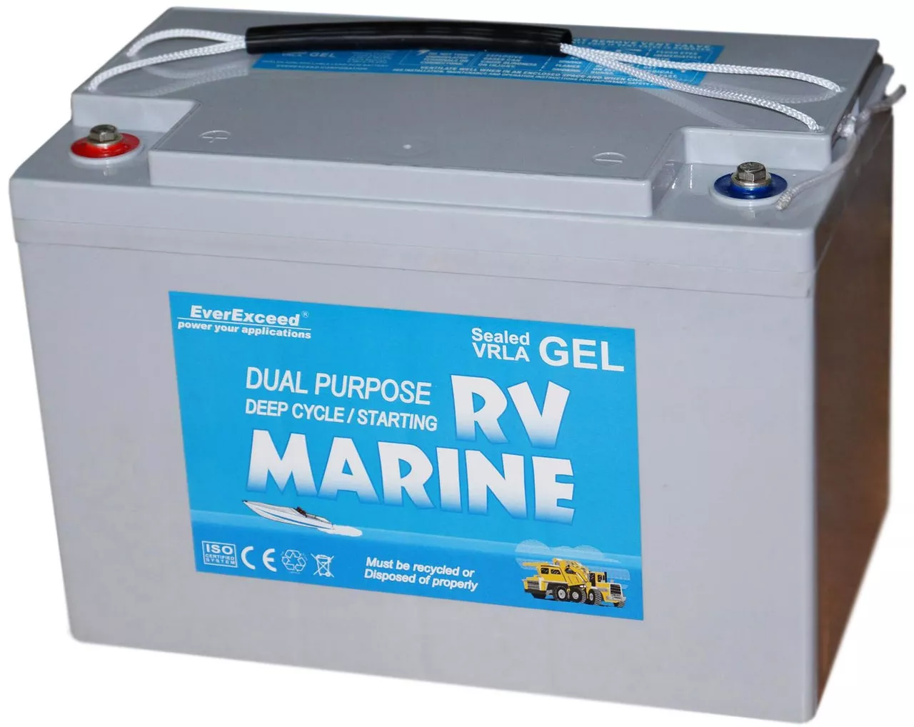 Аккумуляторная батарея EverExceed 12V 40Ah (GL-1240) - фото 1