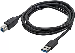 Кабель (шлейф) Patron USB 3.0 AM/BM 1.8м черный (CAB-PN-AMBM-USB3-18) - фото Кабель (шлейф) Patron USB 3.0 AM/BM 1.8м черный (CAB-PN-AMBM-USB3-18)