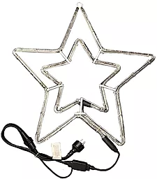 Гірлянда DeLux MOTIF STAR (Звезда) 58см (90009088) белый - мініатюра 2