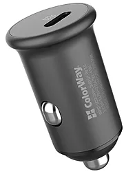 Автомобильное зарядное устройство с быстрой зарядкой ColorWay 20w PD USB-C car charger grey (CW-CHA028PD-GR) - фото Автомобильное зарядное устройство с быстрой зарядкой ColorWay 20w PD USB-C car charger grey (CW-CHA028PD-GR)